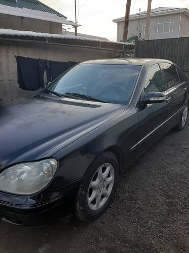 Mercedes-Benz: Mercedes-Benz S-Class: 2000 г., 5 л, Автомат, Бензин, Седан at lalafo.kg — 1 Mercedes-Benz: Mercedes-Benz S-Class: 2000 г., 5 л, Автомат, Бензин, Седан — 1