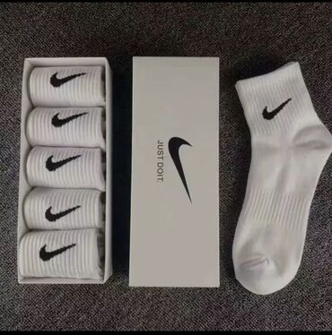 носки длинные: Цвет - чёрный по доступным ценам ☺️ Носки Nike, в стоимость входит