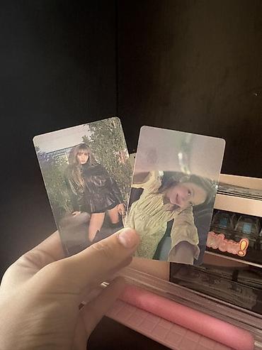 İncəsənət və kolleksiyalar: Blacpink Jisoo kart denesi 30 qepik🩵💞hasarsız lomo card — 1