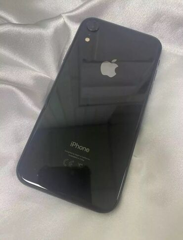 IPhone Xr, Б/у, 64 ГБ, Черный, Наушники, Защитное стекло, Чехол, 100 %