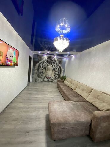 ипотека без первоначального взноса в оше: 2 бөлмө, 44 кв. м, 104-серия, 1 кабат, Евроремонт