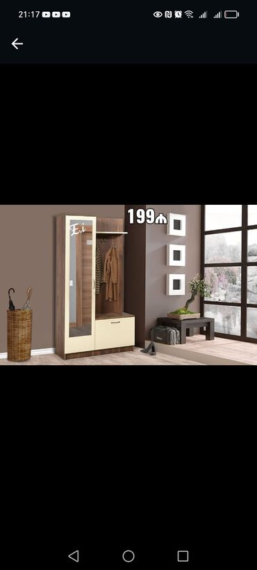 Dolablar: Yeni, Açılan, 2 qapılı Düz dolab, Dəhliz dolabı, Türkiyə — 11