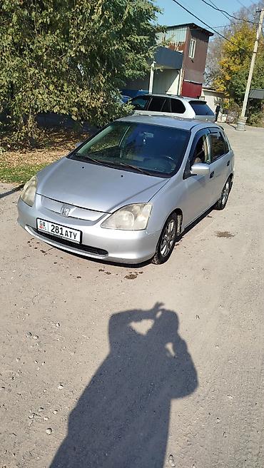 accord wagon: Honda Civic: 2002 г., 1.5 л, Механика, Газ, Хэтчбэк — 1