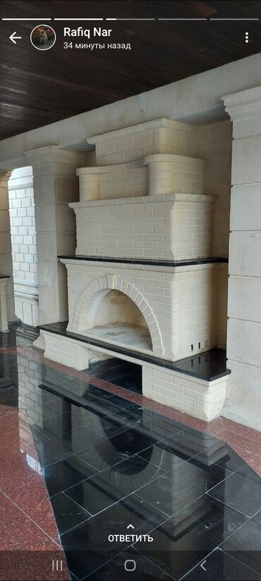Tikinti işləri: Kamin,manqal,küre,tendir ustası.Her növ ölçüdə istədiyiniz — 14