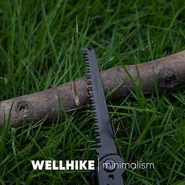 веревки: Мультитул WELLHIKE S.W.S Minimalism (черный) 11х2х2.5см (WK043101) — 3