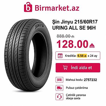 turbo az islenmis avtomobiller: Yeni Şin Jinyu 215 / 60 / R 17 — 1