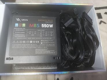 i5 3570: Блок питания Vayyn MBS 550W Bronze Plus, полностью модульный - — 3