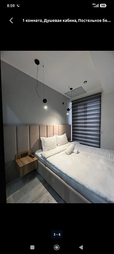 Посуточная аренда квартир: 1 комната, Душевая кабина, Постельное белье, Кондиционер — 24