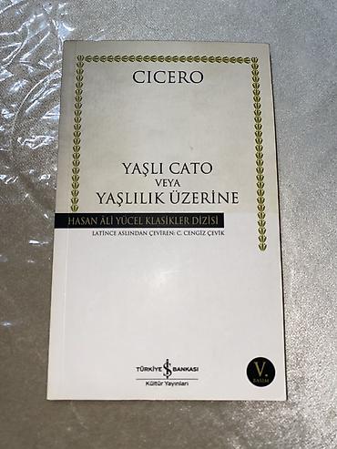 Bədii ədəbiyyat: Məhsul: Kitab Adı: Yaşlı Cato və ya Yaşlılıq Üzərinə Müəllif — 1