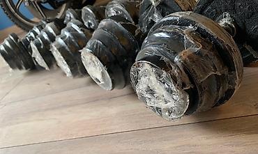 Гантели: Предлагаются металлические гантели, предназначенные для силовых — 5