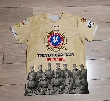 pull and bear turkey: Majica za trku “1300 каплара” – Аранђеловац - Brend: ARDU - Veličina — 2