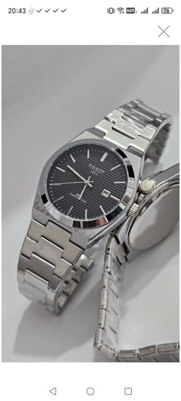 Qol saatları: Yeni, Qol saatı, Tissot, rəng - Qara — 9