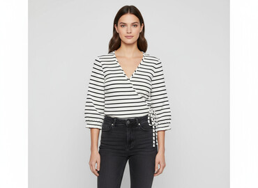 bluzki kopertowe damskie: Topshop, Bluzka damska, rozmiar XS
