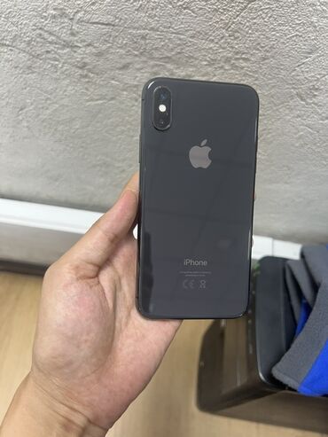 айфон хс кара суу: IPhone Xs, Колдонулган, 64 ГБ, Space Gray, Каптама, Куту