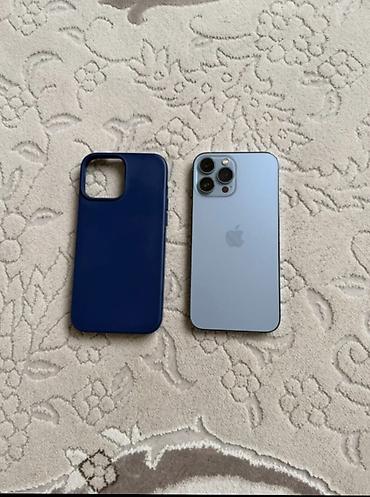 9060 xt: IPhone 13 Pro, Б/у, 256 ГБ, Sierra Blue, Чехол, 78 % — 1