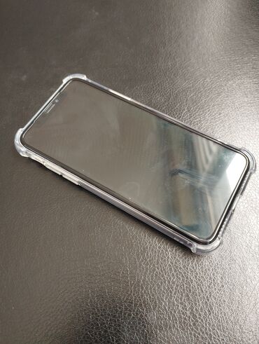 IPhone X, Б/у, 256 ГБ, Белый, Зарядное устройство, Защитное стекло, Чехол, 100 %