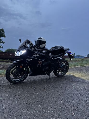 мото выхлоп: Спортбайк Kawasaki, 250 куб. см, Бензин, Взрослый, Б/у
