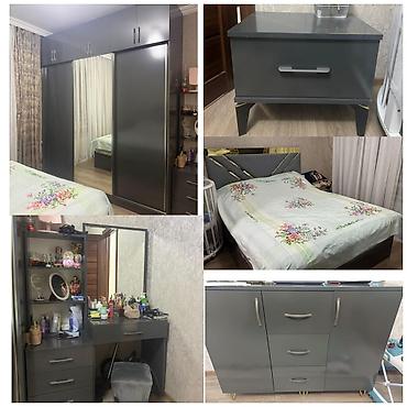 купить мебель бу: Двуспальная кровать, Шкаф, Тумба, Комод, Б/у — 1