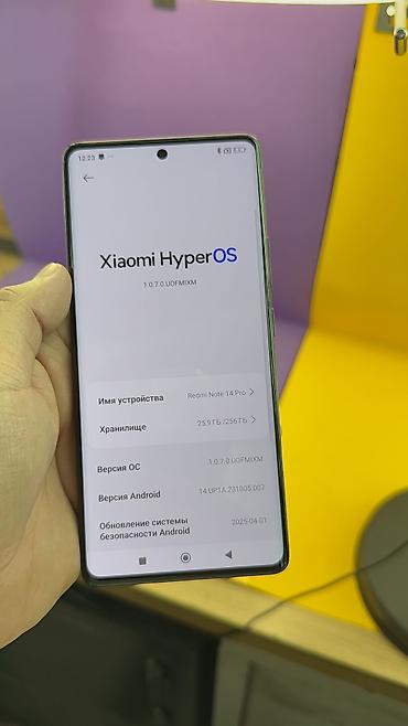 Redmi: Redmi, Redmi Note 14 Pro, Б/у, 256 ГБ, 2 SIM — 14