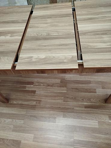 Masalar: Açılan yemək masası - Material: ağac teksturalı MDF/LDSP səth, təbii — 3