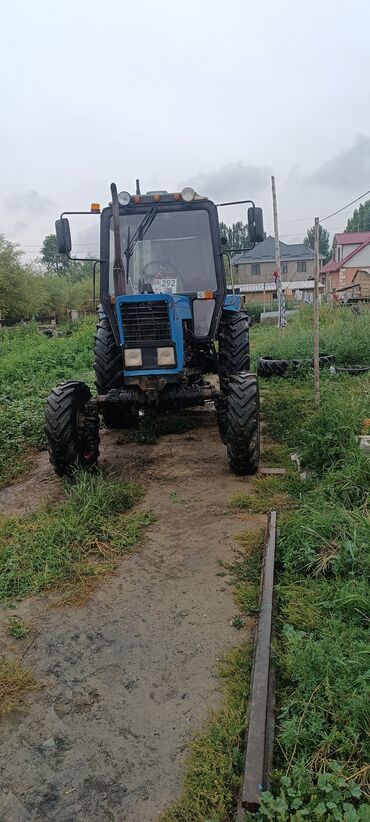 купить трактор мтз 82 в германии: Трактор МТЗ синего цвета, оснащенный кабиной с большой площадью