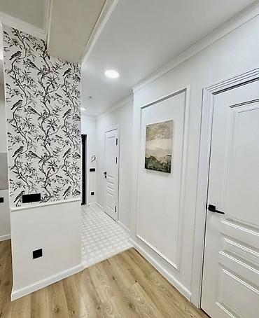 kant flat: 1 комната, 37 м², Тунгуч мкр Элитка, 3 этаж, Дизайнерский ремонт — 3