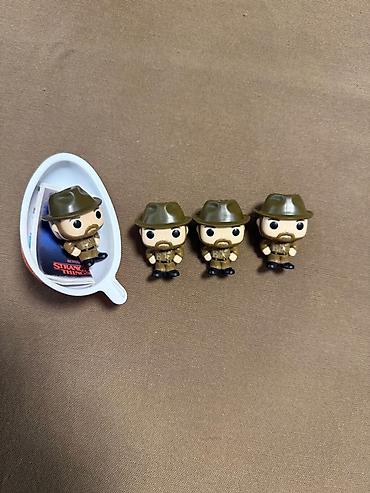 stranger thing: Stranger Things temalı mini fiqurlar dəsti - Mövzu: Netflix-in — 1