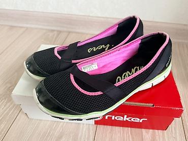 обувь скетчерс: Лоферы, 40, Skechers, Б/у, цвет - Черный, Самовывоз — 1