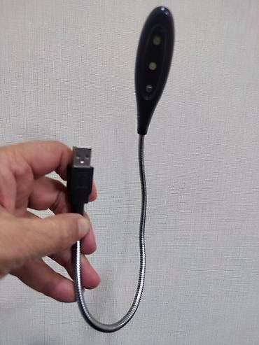 Үй жана бакча: Гибкая USB-лампа с 3 светодиодами - Питание: USB-A (подключение к — 5