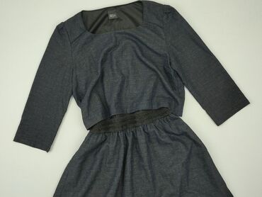 czarna sukienki rozkloszowana: Dress, L (EU 40), condition - Perfect