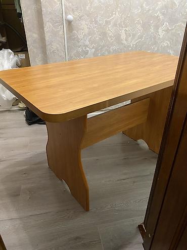 study table: Кухонный стол, Б/у, Прямоугольный, Нераскладной — 5