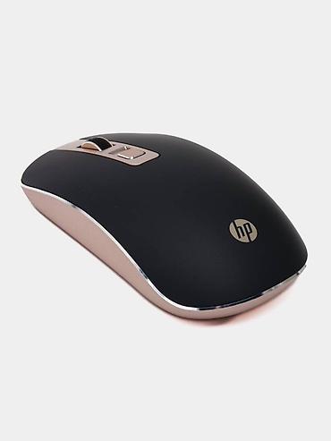копьютеры: Мышь беспроводная HP S4000 - cтильный дизайн, компактный размер — 4