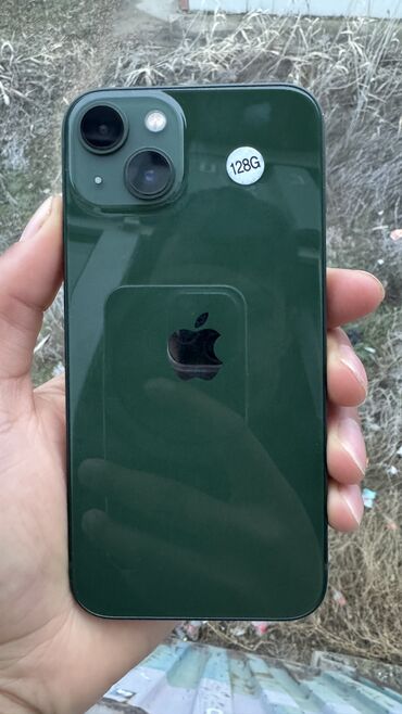 iphone 7 128gb бишкек бу: IPhone 13, Арзандатуу 10%, Колдонулган, 128 ГБ, Жашыл, Заряддоочу түзүлүш, Коргоочу айнек, Кабель, 84 %