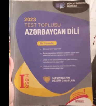 Tədris ədəbiyyatı: Dərsliklər biri 3 man.satılır hamısı birlikdə 15 man — 10