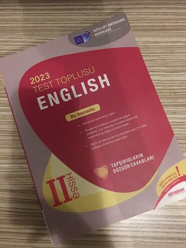 İngilis dili: İngilis dili 11-ci sinif, 2023 il, Pulsuz çatdırılma