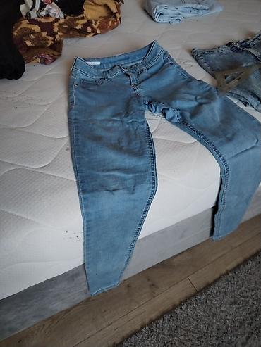 Farmerke: Komplet farmerki – 4 para, svetloplava do srednje plava džins paleta — 9