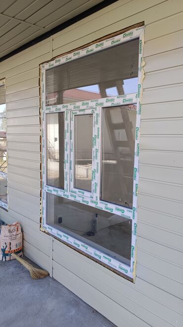 Пластиковые окна на заказ: Оконные и дверные конструкции из ПВХ профиля с белым матовым — 18