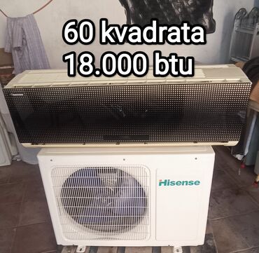 freon aparatı: Kondisioner Midea, İşlənmiş, 50-60 kv. m, Split sistem, Kredit yoxdur, Ödənişli quraşdırma