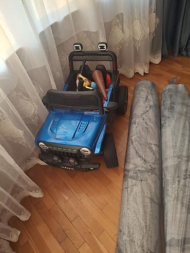 Jeep: Uşaq üçün elektrikli oyuncaqlıq maşın – Jeep tipli, mavi rəng at lalafo.az — 2 Jeep: Uşaq üçün elektrikli oyuncaqlıq maşın – Jeep tipli, mavi rəng — 2