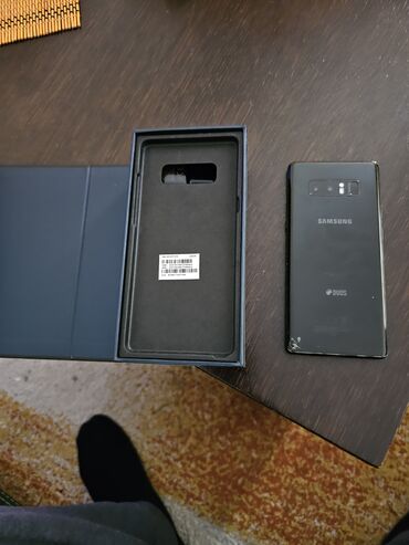 Samsung Galaxy Note 8, xρώμα - Μαύρος