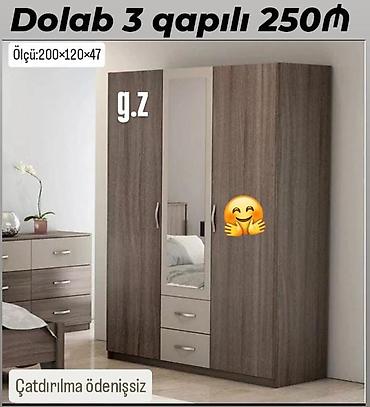 islenmis paltar skaflari: Dolab yeni qarderob paltar dolabı — 1