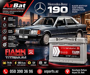 Fiamm, 74 ah, Orijinal, Almaniya, Yeni