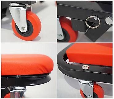 Alati za automobile: Pretvarač/ležaljka za automehaničare na točkićima 2‑u‑1 - — 9