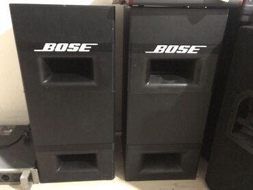 sound: Sub, Bose panaray 502. Ela veziyyetde. Ela seslenmesi var