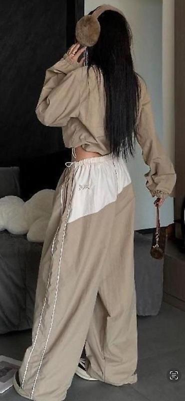 джинсовые ветровки женские: Спортивный костюм, Корея, На молнии, S — 3