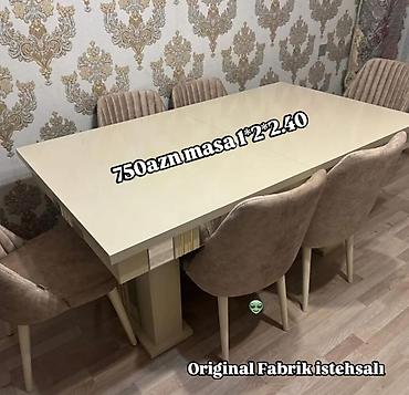 kunc divan deri: Qonaq masası, Yeni, Açılan, MDF, Dördbucaq masa — 1