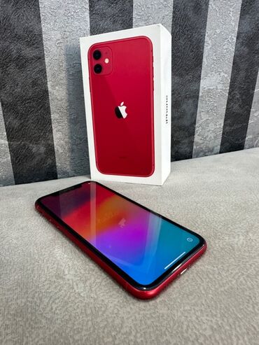 iphone 11 dubay qiymeti: IPhone 11, 64 GB, Qırmızı, Sənədlərlə