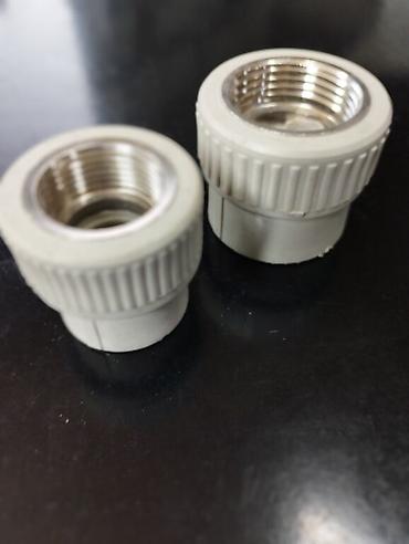 Муфты для соединения труб: Сантехника оптом.Размеры от 20 до 63.Серый-белый цвета #сантехника — 16