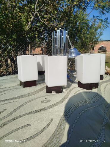 Digər ev dekoru: Çılçıraq, 5 lampa, Metal