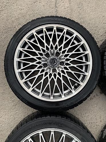 4 7: Колеса в сборе 225 / 45 / R 18, Зима, Б/у, Комплект, Легковые, Литые, отверстий - 5 — 2